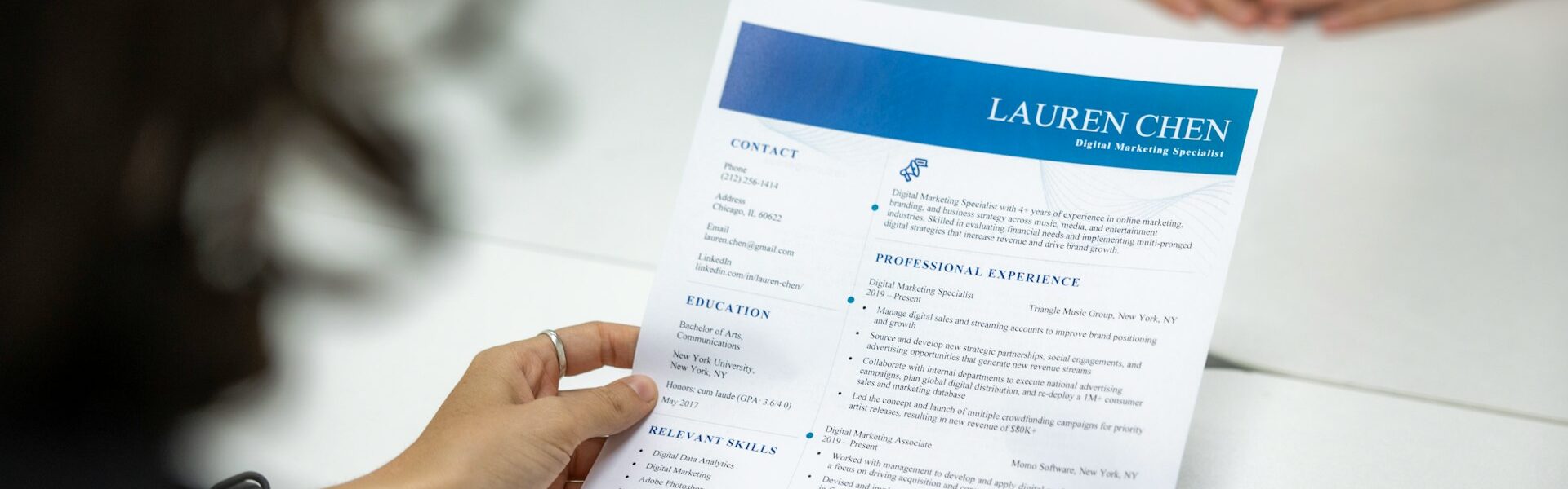 CV bez doświadczenia