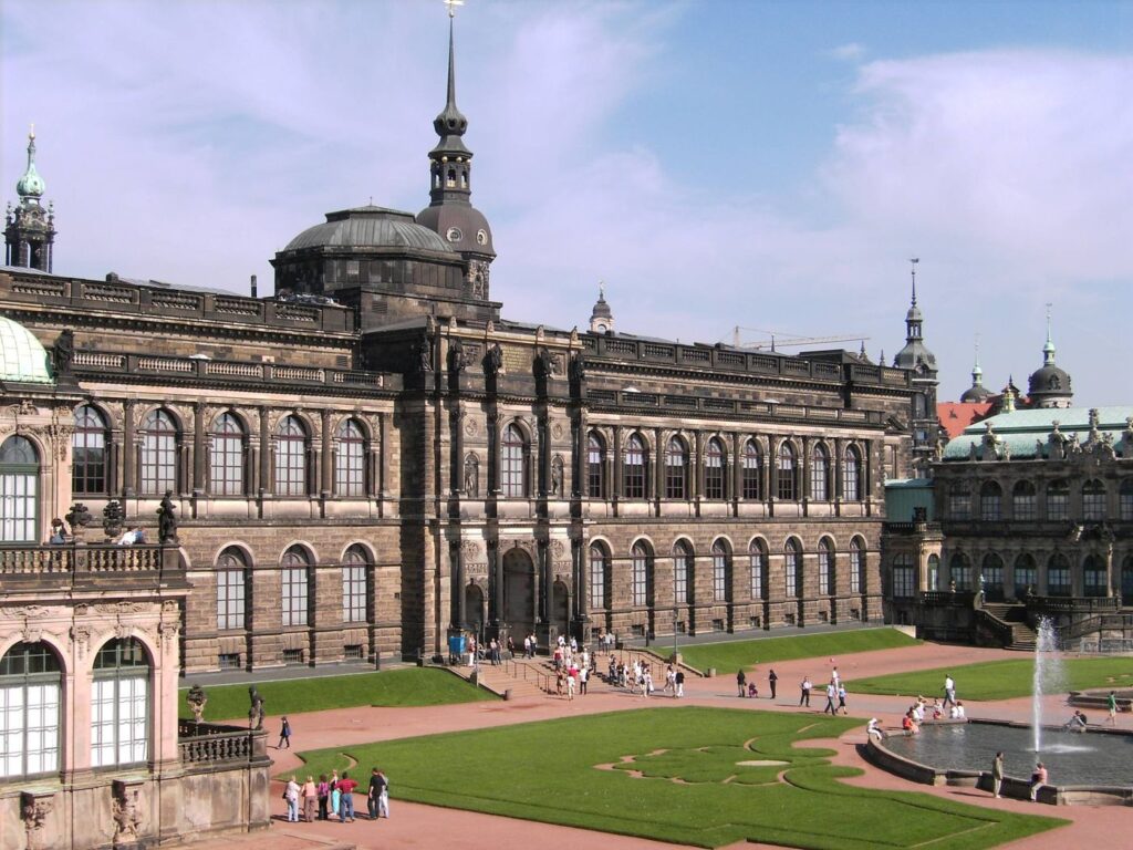 Barokowy Zwinger w Dreźnie