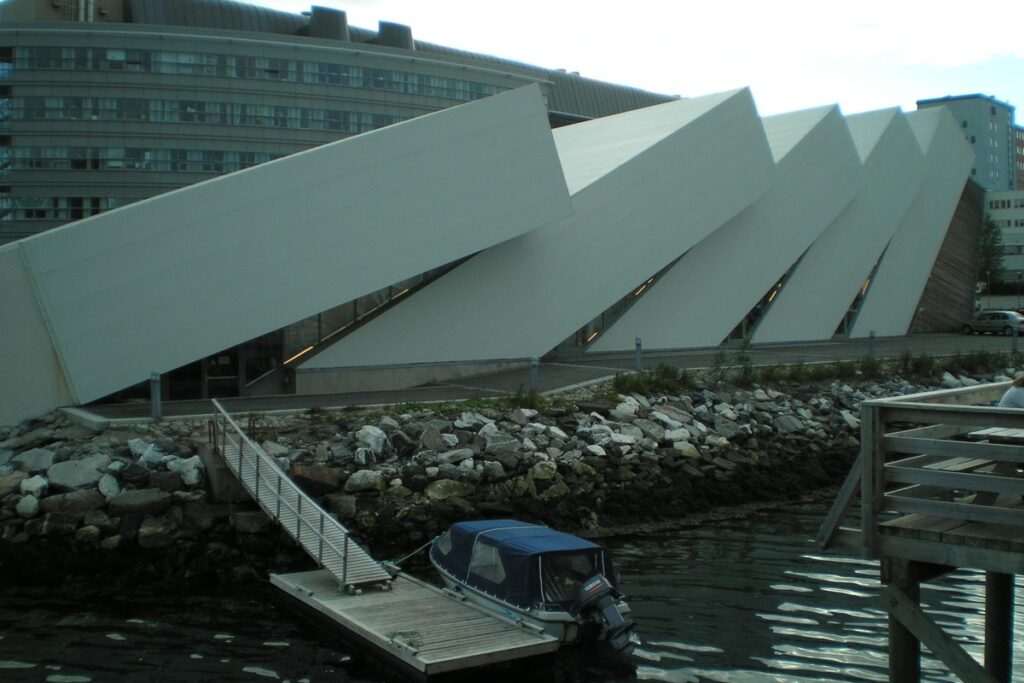 Budynek centrum Polaria w Tromsø