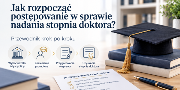 Jak rozpocząć postępowanie w sprawie nadania stopnia doktora