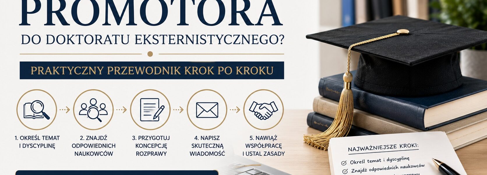 Jak znaleźć promotora do doktoratu eksternistycznego?