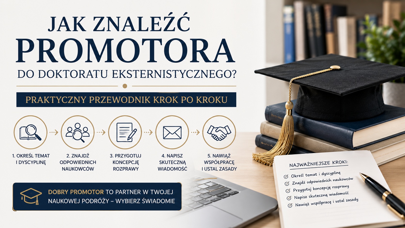 Jak znaleźć promotora do doktoratu eksternistycznego?