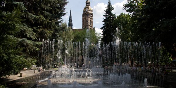 Katedra św. Elżbiety w centrum Koszyc