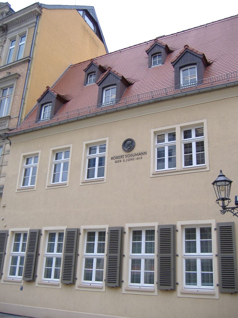 Robert-Schumann-Haus przy Hauptmarkt w Zwickau