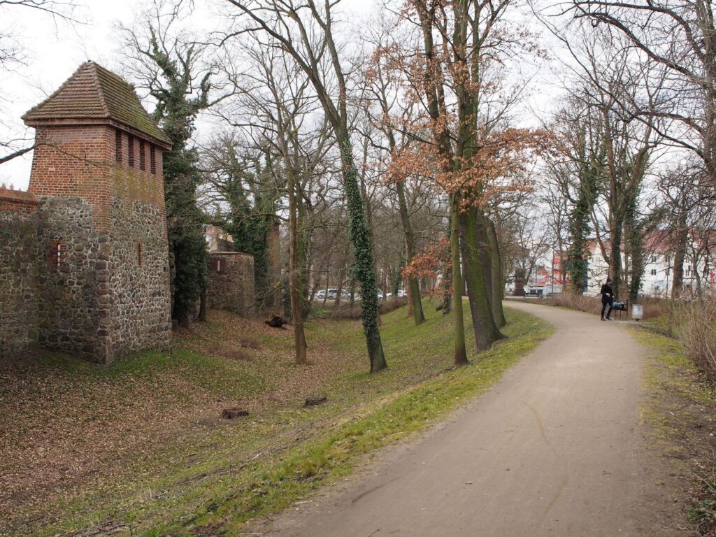 Średniowieczny mur miejski i Wiekhaus w Neubrandenburgu