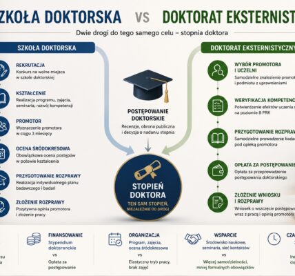 Szkoła doktorska a doktorat eksternistyczny – najważniejsze różnice